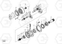 71828 Swing gearbox EC460B SER NO INT 11515- EU&NA 80001-, Volvo Construction Equipment