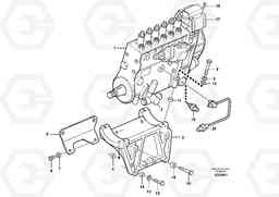 55212 Fuel injection pump with fitting parts L150E S/N 6005 - 7549 S/N 63001 - 63085, Volvo Construction Equipment