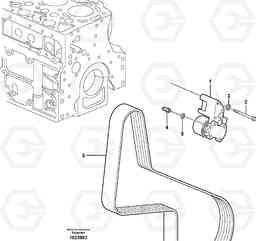 8948 Fuel pump ECR145C, Volvo Construction Equipment
