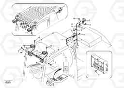 59186 Work lights, extra EC240B SER NO INT 12641- EU & NA 80001-, Volvo Construction Equipment