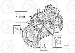 71081 Crankcase ventilation L90F, Volvo Construction Equipment