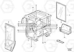 14852 Drivers cab L70F, Volvo Construction Equipment