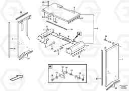 33015 Side hatches, front L60F, Volvo Construction Equipment