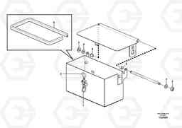 33016 Tool box L60F, Volvo Construction Equipment