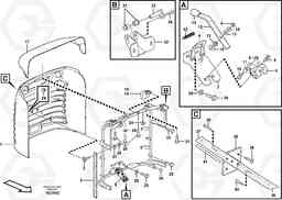 18792 Radiator casing, grille. L60F, Volvo Construction Equipment