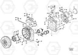 4798 Hydraulic transmission with fitting parts BL70, Volvo Construction Equipment