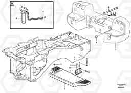 64668 Rear hitch and counterweight L90F, Volvo Construction Equipment