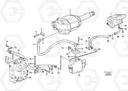 59203 Hydraulic system, feed line L90F, Volvo Construction Equipment