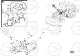 26552 Cable harness, front L60F, Volvo Construction Equipment