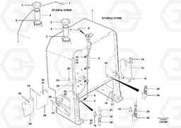 13690 Fuel tank G700B MODELS S/N 35000 -, Volvo Construction Equipment