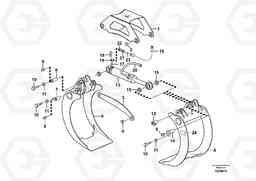 55970 Grapple Swc ATTACHMENTS ATTACHMENTS MISCELLANEOUS, Volvo Construction Equipment