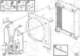 926 Fan shroud L70F, Volvo Construction Equipment
