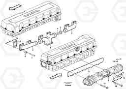 32648 Inlet manifold and exhaust manifold EC700BHR HIGH REACH DEMOLITION, Volvo Construction Equipment