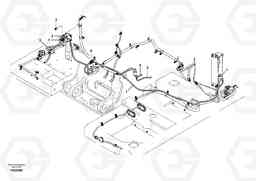 1041 Cable harness, waste handler EC240B SER NO INT 12641- EU & NA 80001-, Volvo Construction Equipment