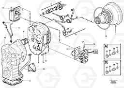 39641 Hydraulic transmission with fitting parts L60E, Volvo Construction Equipment