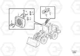 70874 Lighting, cab L120F, Volvo Construction Equipment