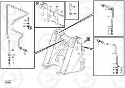 82382 Extended lube points for lift arm system L90F, Volvo Construction Equipment