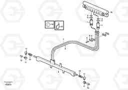 7896 Central lubrication, tool bar L70F, Volvo Construction Equipment