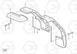 16085 Fender, front L120F, Volvo Construction Equipment