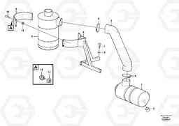 86862 Oil bath air cleaner L120F, Volvo Construction Equipment