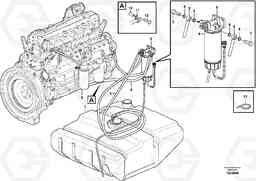 10739 Fuel pipes L110F, Volvo Construction Equipment