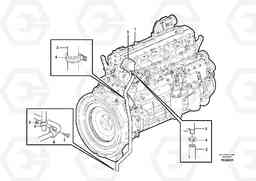 91305 Crankcase ventilation L120F, Volvo Construction Equipment