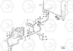 77604 Hydraulic system, return line L120F, Volvo Construction Equipment