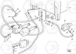 105631 Hydraulic system, return line L110F, Volvo Construction Equipment