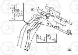 86712 Hydraulic system, bucket BL71, Volvo Construction Equipment