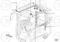 103741 Voltage converter and cable harness for radio. L180F, Volvo Construction Equipment