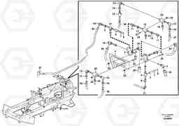 30609 Hydraulic brake system, load unit T450D, Volvo Construction Equipment