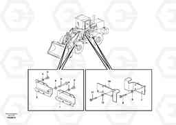 12103 Protection, brake pipes L110F, Volvo Construction Equipment