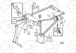 46252 Boom and dipper arm BL60, Volvo Construction Equipment