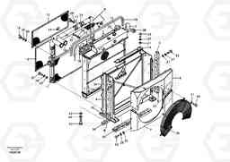 23895 Radiator EC290B SER NO INT 13562- EU & NA 80001-, Volvo Construction Equipment