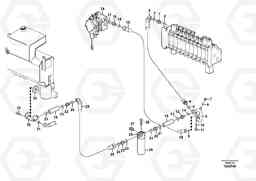 43058 Hydraulic system, return line BL60, Volvo Construction Equipment