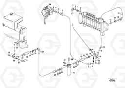 13237 Hydraulic system, return line BL61, Volvo Construction Equipment