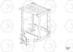 90799 Cab mounting block L180F HL HIGH-LIFT, Volvo Construction Equipment