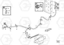 66986 Cable harness, CDC steering L90F, Volvo Construction Equipment