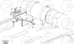 22969 Cable harnesses, air filter EC330B SER NO INT 10713- EU&NA 80001-, Volvo Construction Equipment