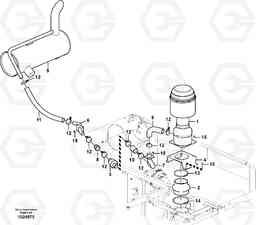 104598 Inlet system, pre-cleaner EC330B SER NO INT 10713- EU&NA 80001-, Volvo Construction Equipment