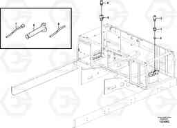 68957 Servo system, pressure check connection EC330B SER NO INT 10713- EU&NA 80001-, Volvo Construction Equipment