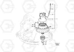 93117 Swing motor with mounting parts FC2924C, Volvo Construction Equipment