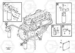 74820 Engine FC2421C, Volvo Construction Equipment