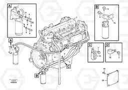 71551 Engine FC2121C, Volvo Construction Equipment