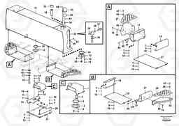 44583 Fuel tank with fitting parts FC2421C, Volvo Construction Equipment