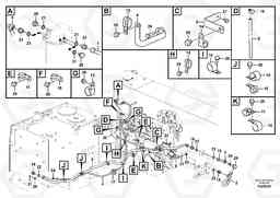 54427 Fuel pipe - Fuel tank FC2421C, Volvo Construction Equipment