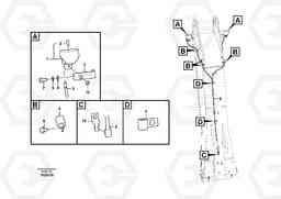 5542 Working lamp on boom EC210C, Volvo Construction Equipment