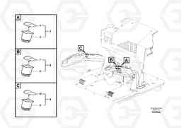 93684 Cable and wire harness, instrument panel FC2121C, Volvo Construction Equipment