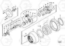 51649 Travel gearbox FC2924C, Volvo Construction Equipment