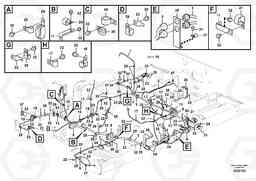 41324 Cable and wire harness, main EC460C, Volvo Construction Equipment